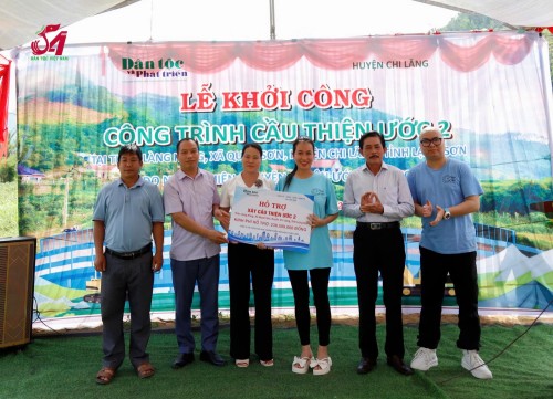 Nhóm Thiện nguyện Thiện ước chung tay xây dựng công trình tại vùng khó khăn tỉnh Lạng Sơn