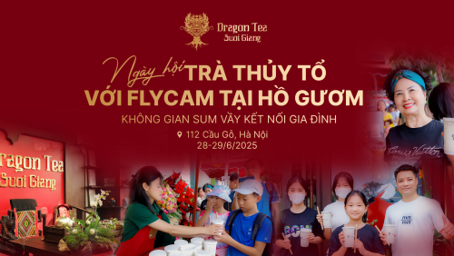 Hà Nội: Độc đáo ngày hội Trà Thủy tổ với flycam tại phố đi bộ hồ Hoàn Kiếm